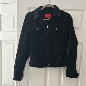 Guess Black Jean Jacket